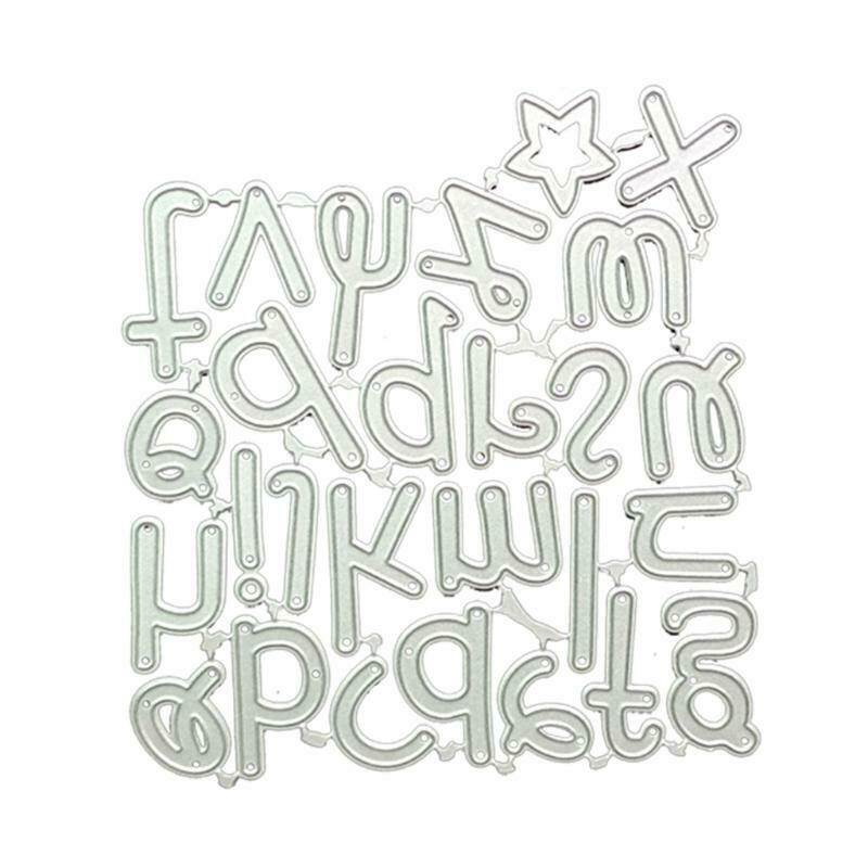 Letters Die Cutting Template Handmade Scrapbooking Diary Album DIY Decorations
