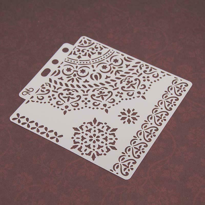 Stencils Template Wall Painting Scrapbooking Embossing Stamping Album Craft Card