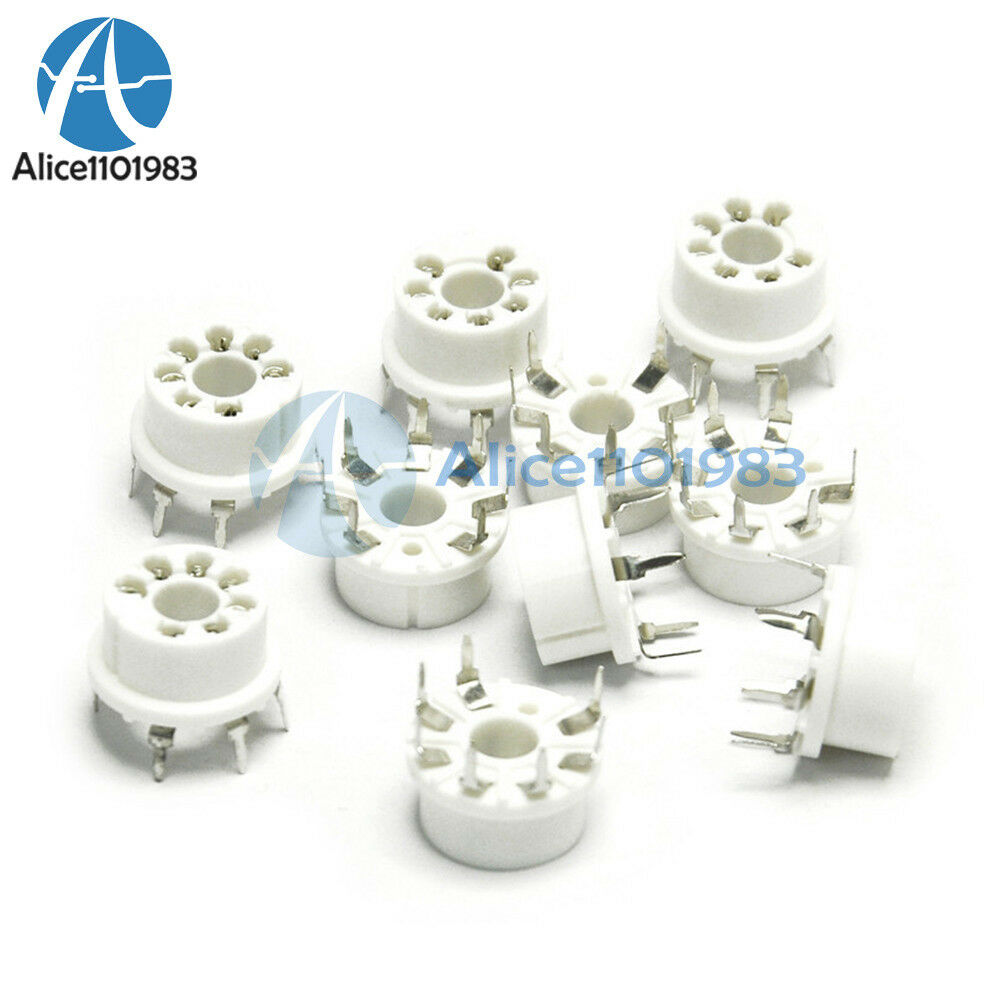 10PCS White Mounting Base Socket MQ2/MQ3/MQ7/MQ9/MQ135 Gas Sensors For Arduino