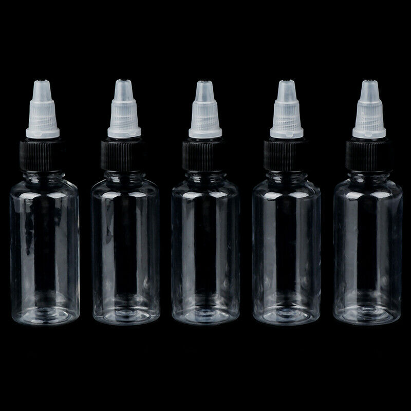 10Pcs/Set 30ml Paint Mixed Bottle Empty Storage Bottle Liquid Bottled SeparateDD