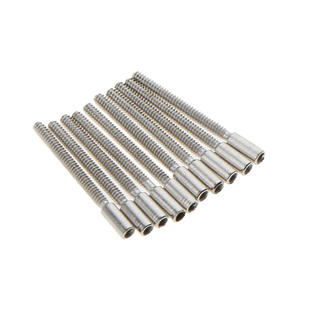10pcs Wristwatch Pocket Watch Stem Movements Extensions Bar Watch Repair