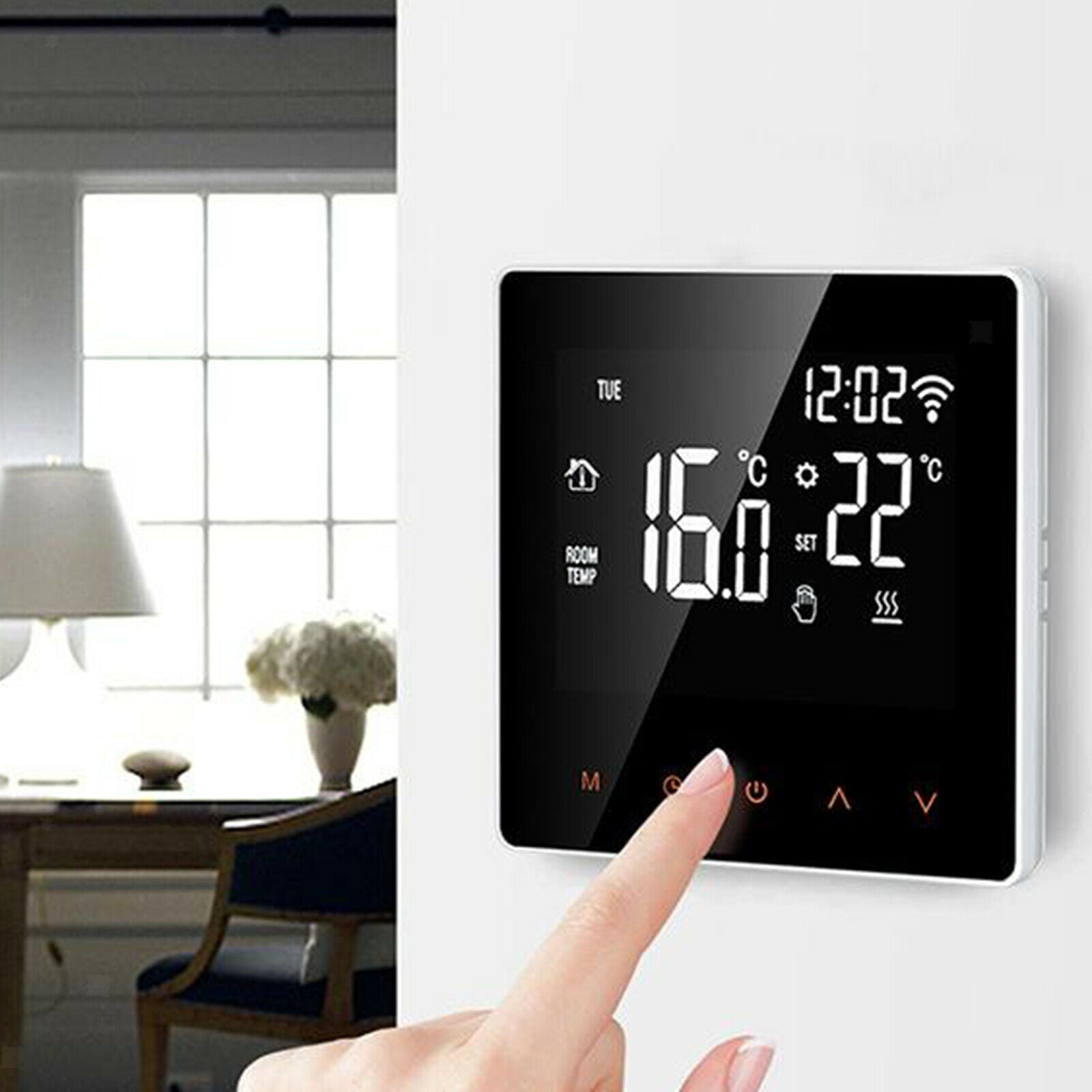 GT01 Wi-Fi Smart Thermostat for Smart Home Work with Yandex Alice Alexa