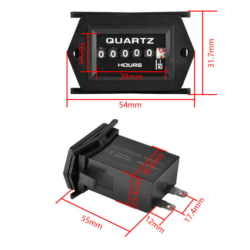 HM004 AC 110-250V Mechanical Timer for Electric Forklift All Vehicle Compressor