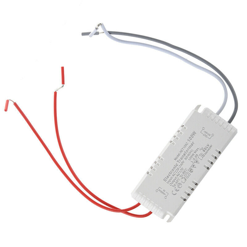 Halogen Light Electronic Transformer 105W 12V 220V - 240V B9U6U6
