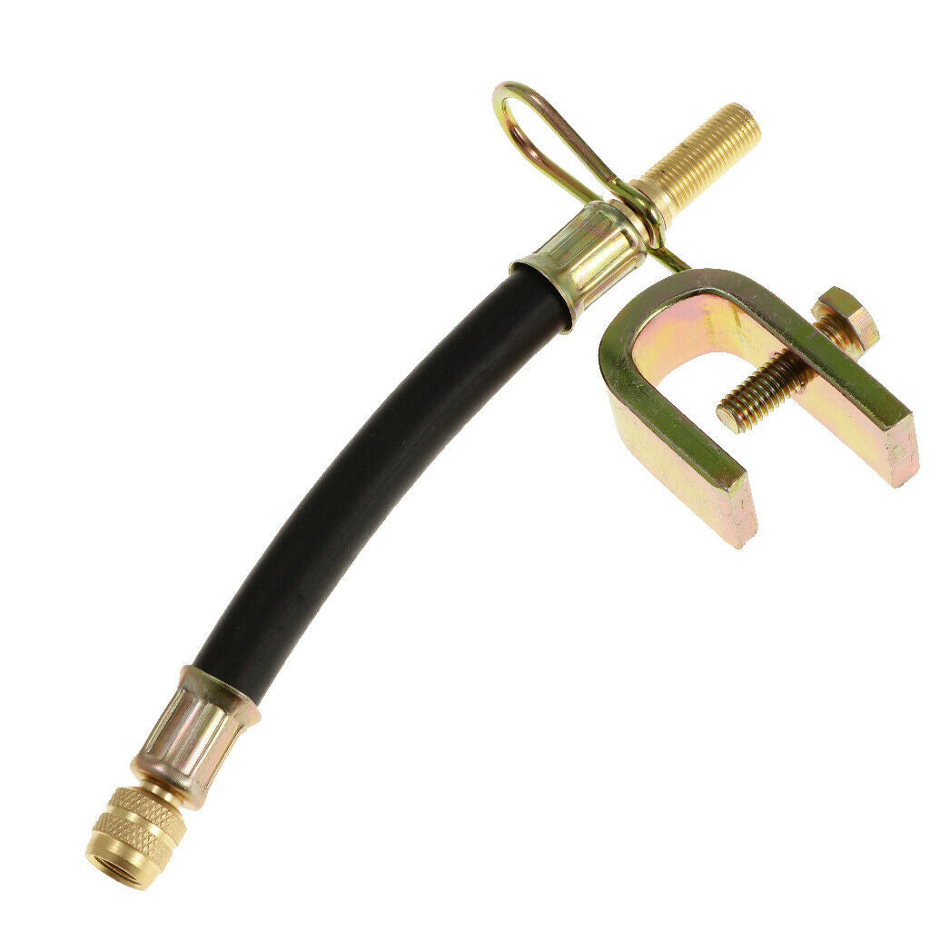 Wheel Tyre Valve Extension Flexible Type 140mm with Clip