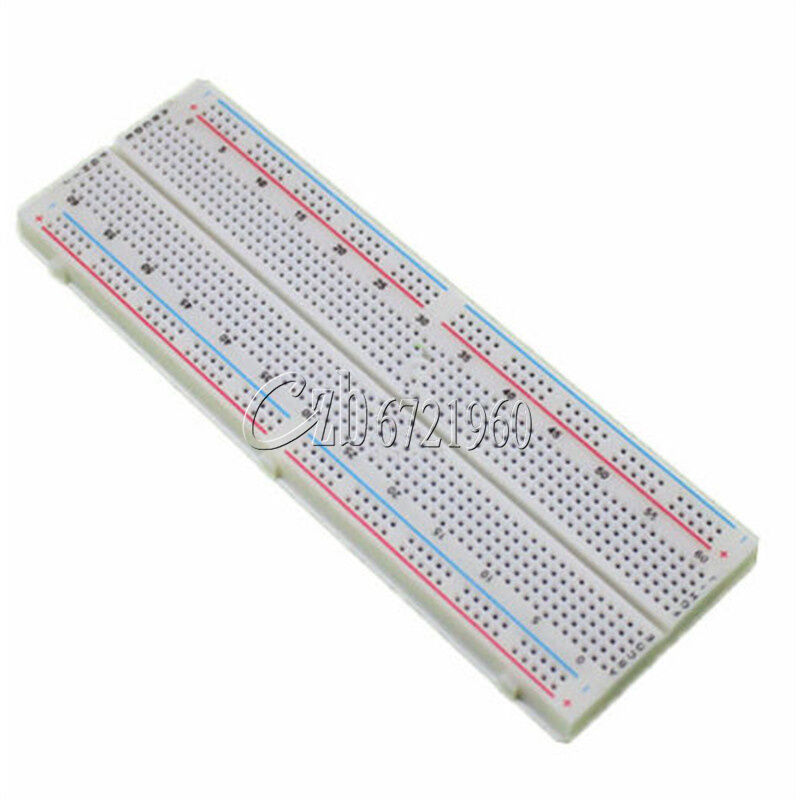 MB102 830 Point Solderless PCB Breadboard+65pcs Jump Cable Wires+Power Supply HO
