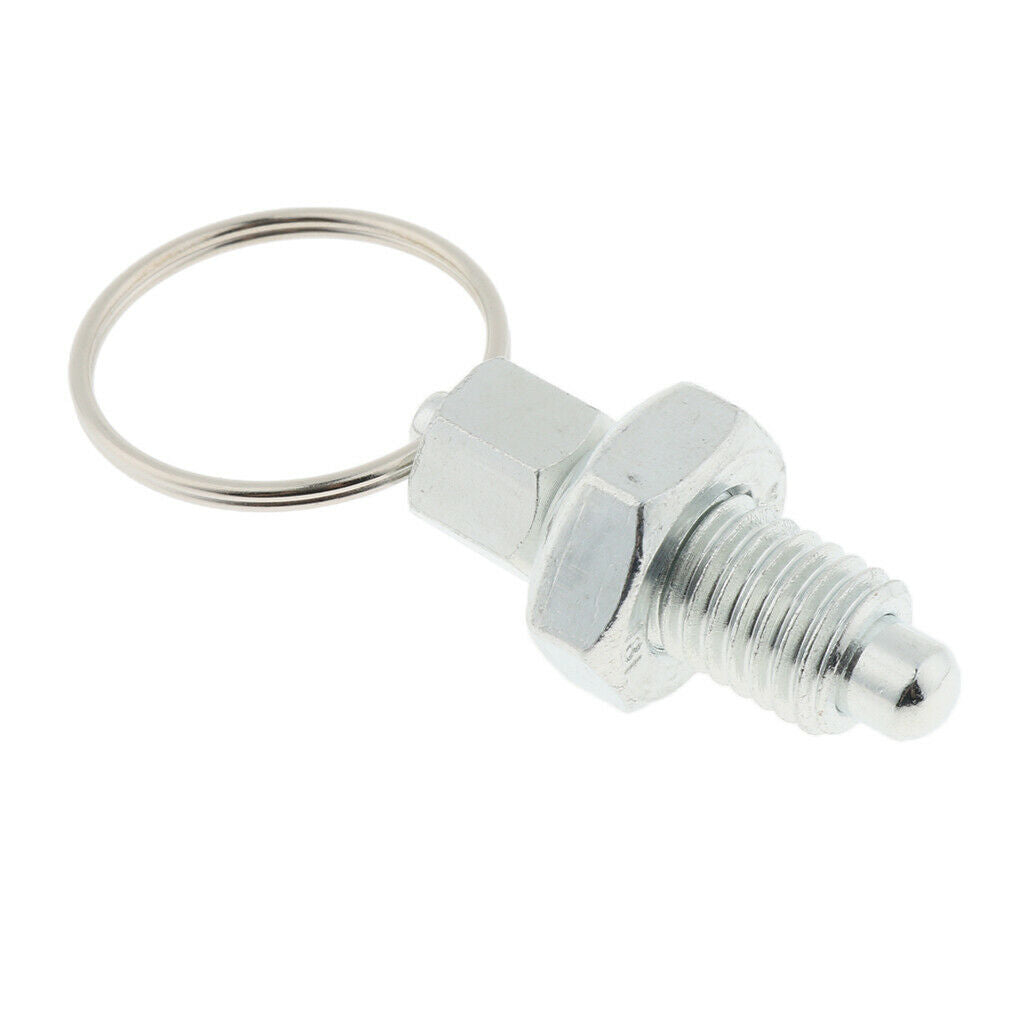 8Pcs M6-M12 Index Plunger W/  Pull Spring Loaded Retractable Locking Pin