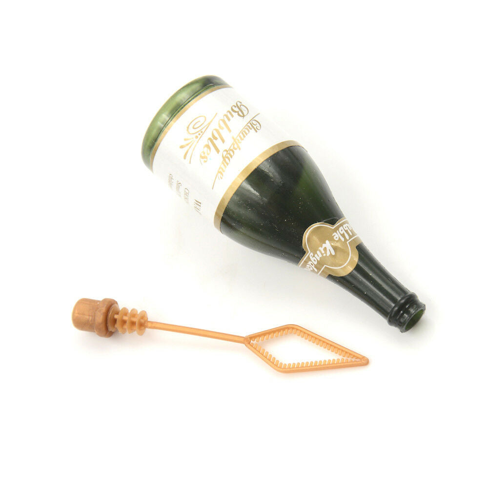 5X Romantic Wedding Party Champagne Bottle Shape DIY Watering Bubble Bottl.l8