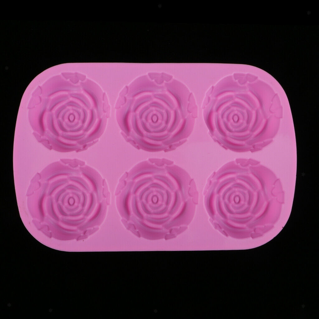 Wedding Flower Rose Silicone Mould Fondant Cake Topper  Mold Tool