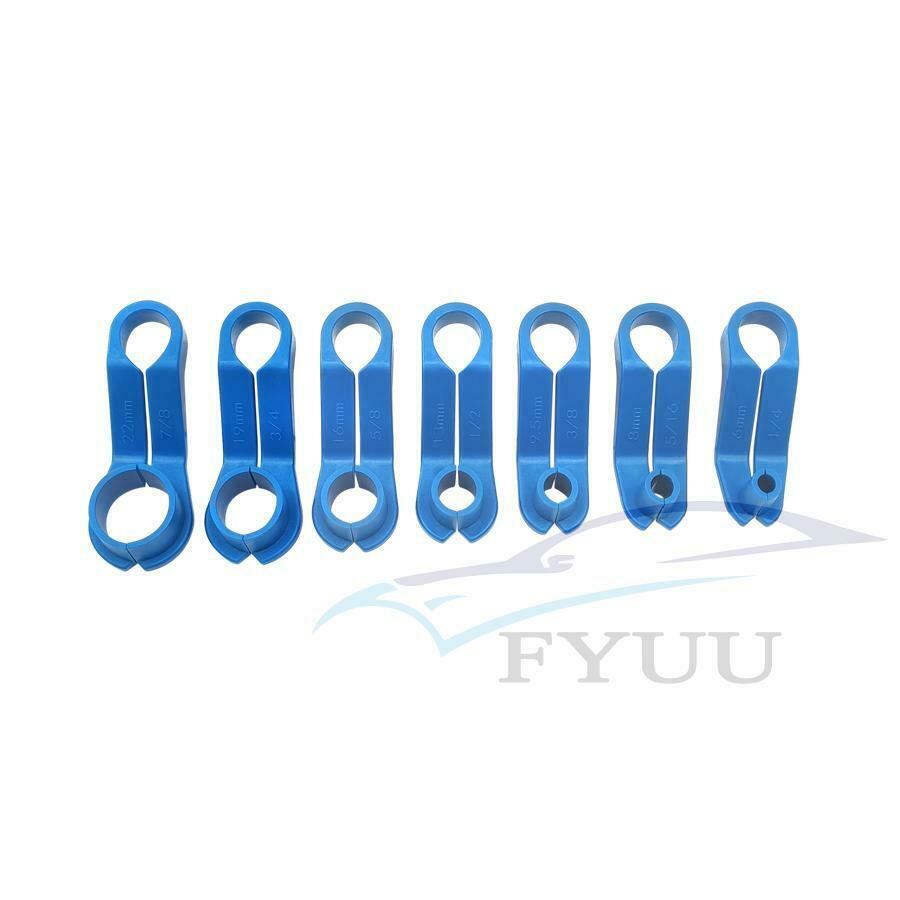 7 Sizes AC/Fuel Line Angled Disconnect Tool Set for Ford Chrysler AC lines 39400