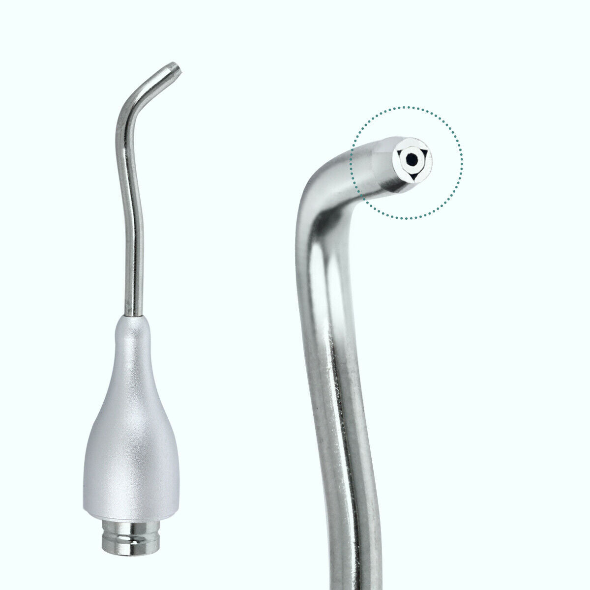 2PCS Dental M4 Air Polishing Prophy Jet Hygiene Handpiece Polisher Quick Coupler