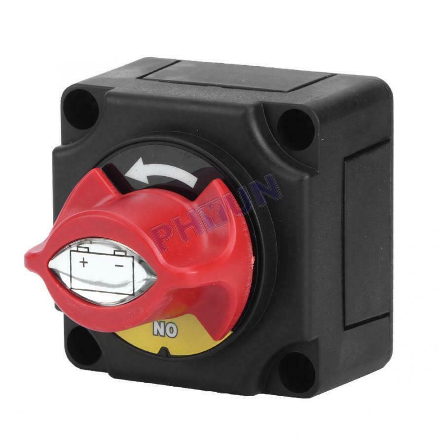 Car Truck Battery Isolator Disconnect Switch 300A DC 12V 24V ATV SUV Universal