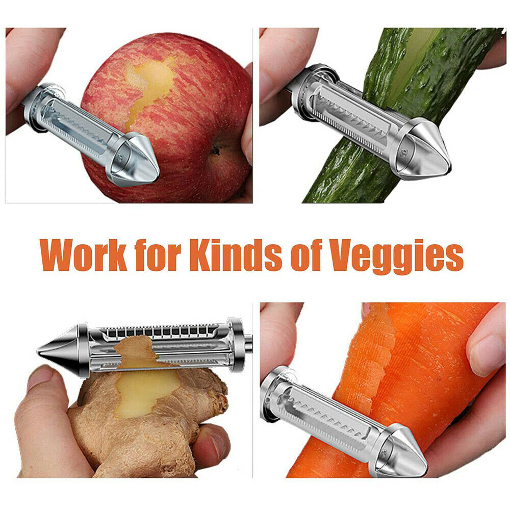 Multifunctional Vegetable Peeler, 3 in 1 Stainless Steel Peeler Kitchen Tool