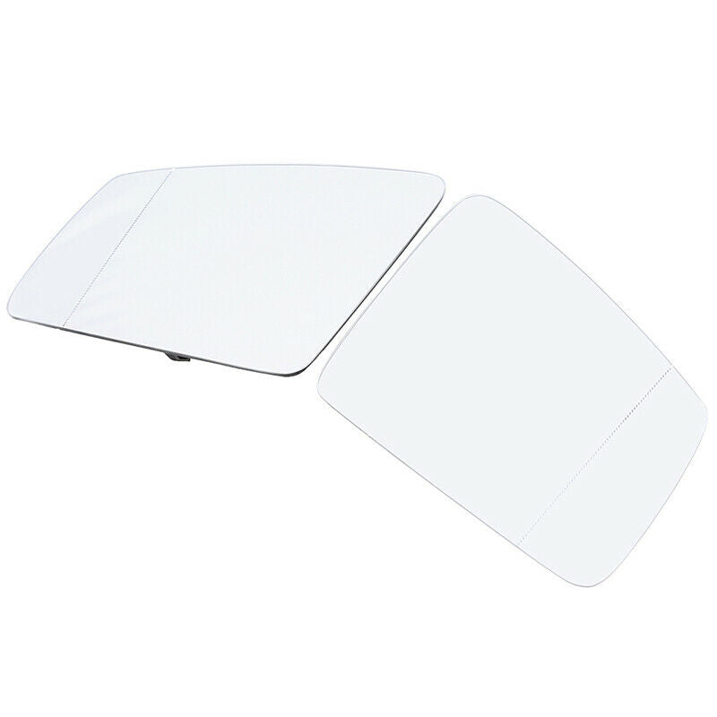 2 x Heated Right Left Rearview Mirror Glass For BENZ C-Class W204 W221 CLS GLA