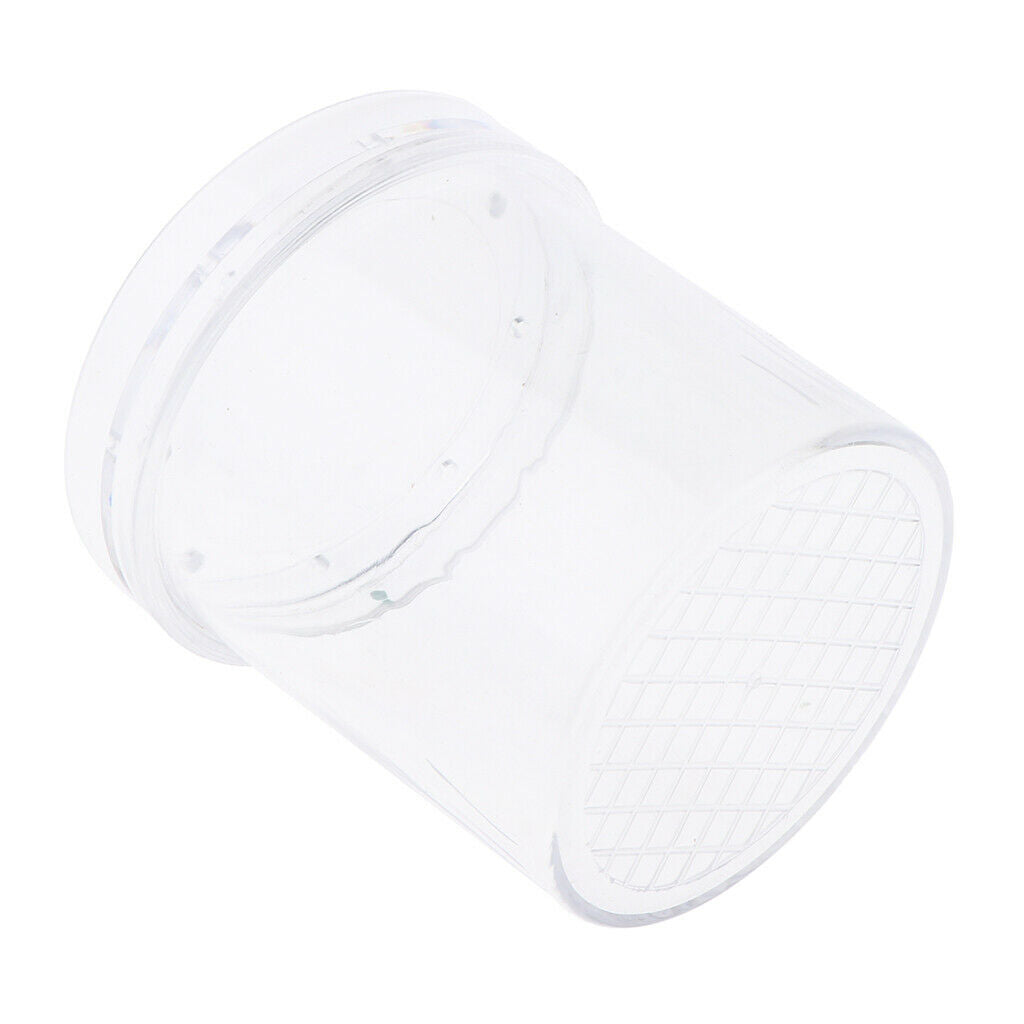 Round Bug Watch Box Jar Holder Container Insect Viewer Magnifying Glass