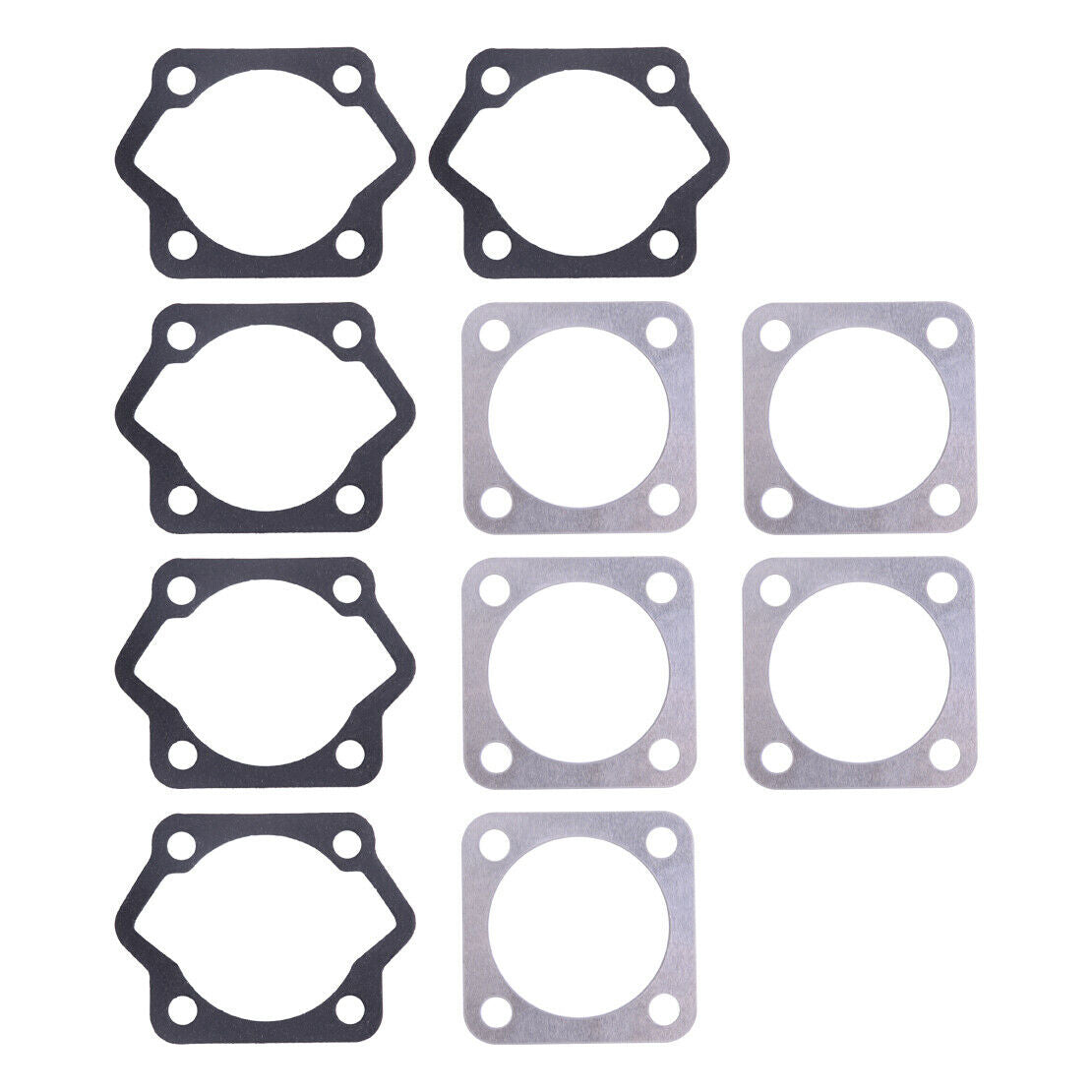 5 Sets 47mm Cylinder Head Bottom Gasket Replacement fit for 80cc Motorized as
