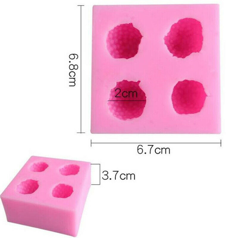 Strawberry Silicone Mould Fondant Icing Wedding Cake Mold Cake Decorating.l8