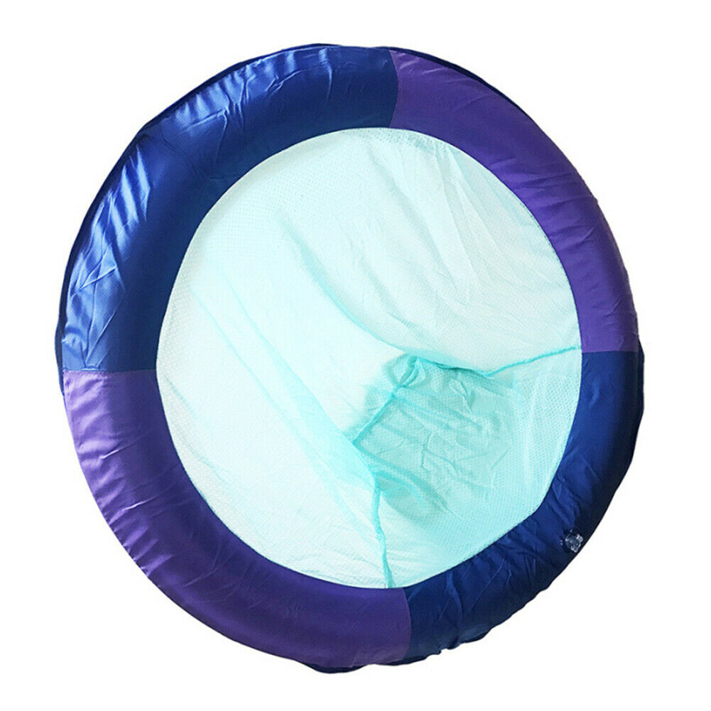 Swimming Ring Round Water Floating Hammock Row Inflatable Mattress Sleeping T @