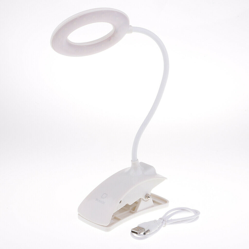 Makeup Tattoo LED Desk Light Clamp USB, Nail Art Eyelash Extension Clip Lamp Eye