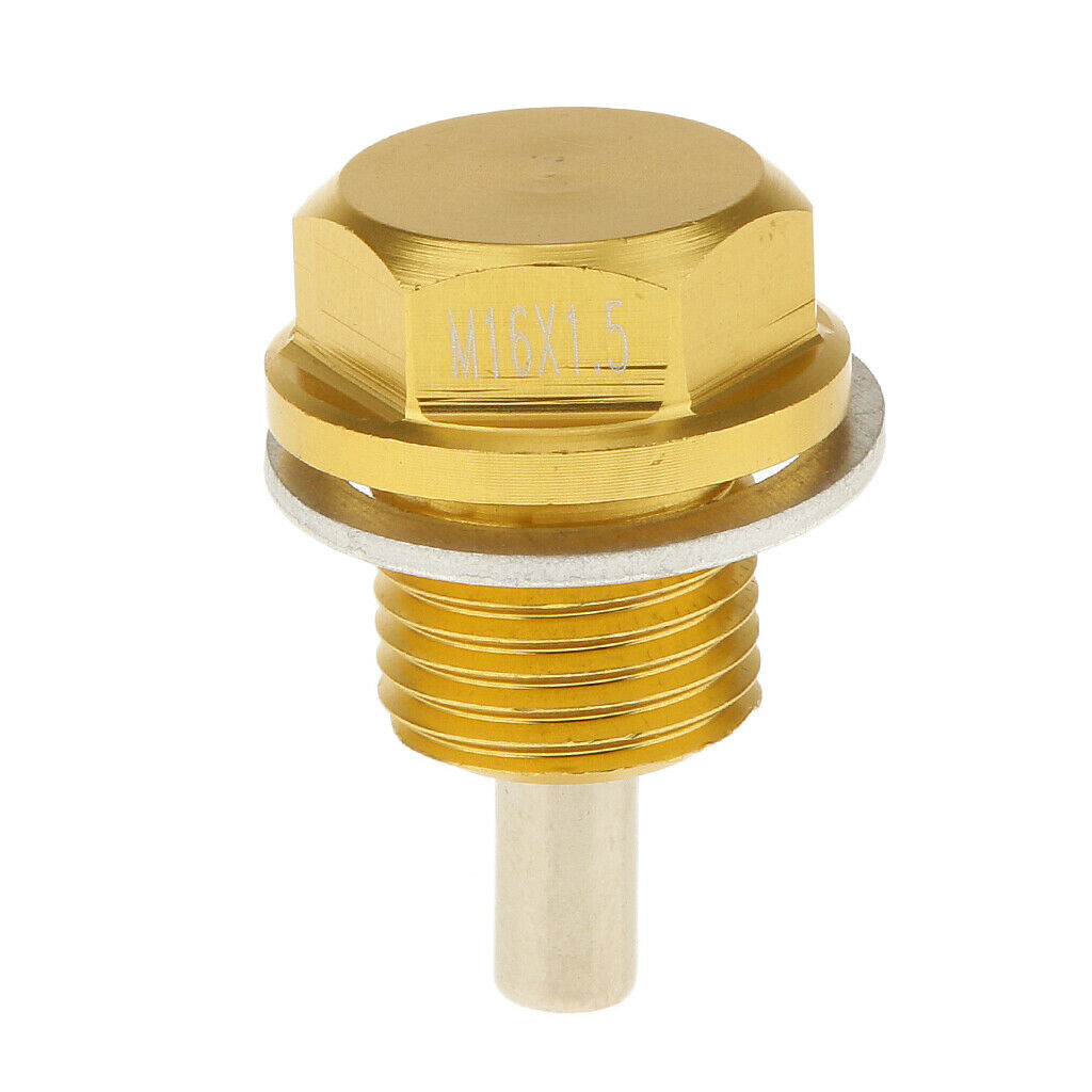 X1.5mm Magnetic Oil Drain Plug for Cars, Oil Change Drain Plug, Aftermarket
