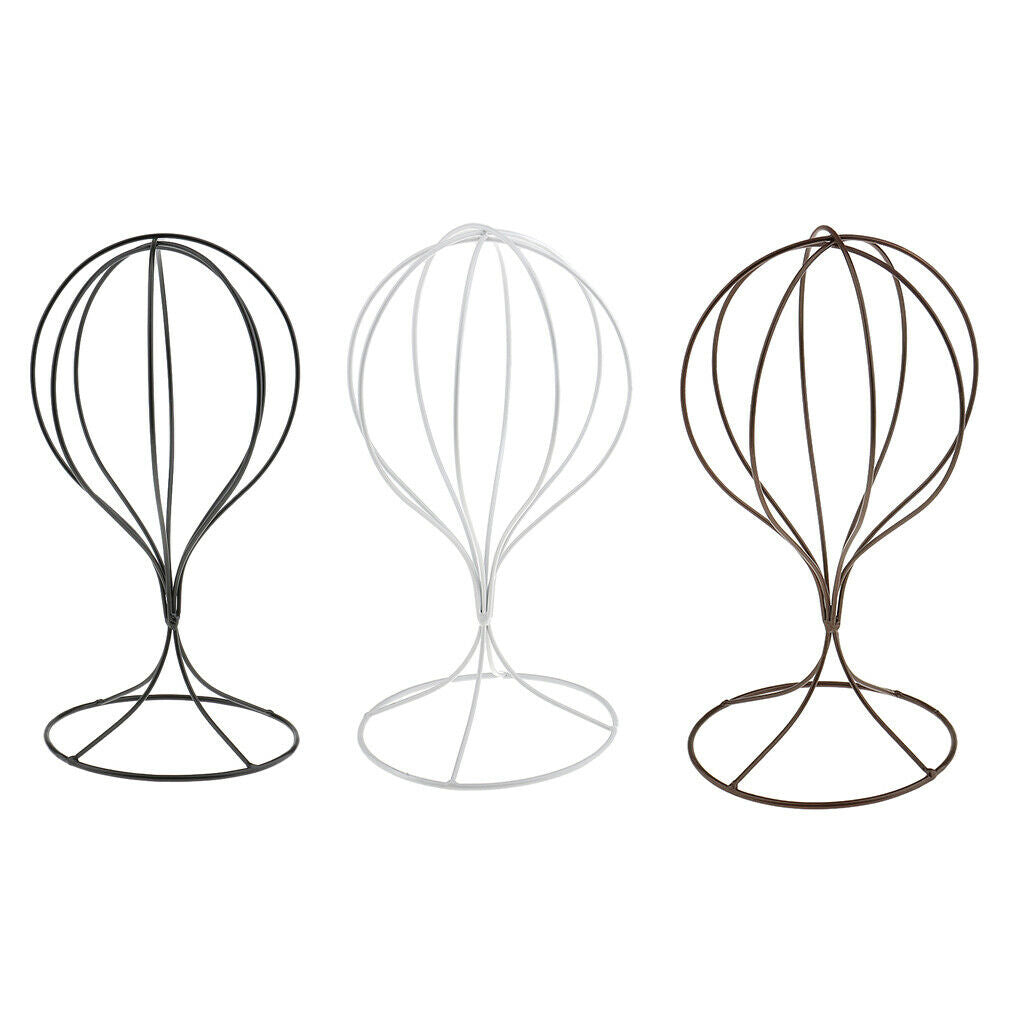 2 lot 20'' Balloon Shape Sturdy Wig Hat Fedora Beret Bonnet Display Stand