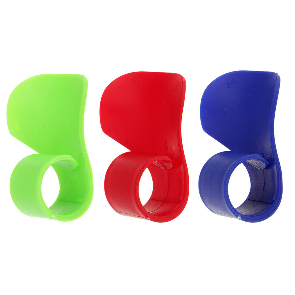 Motorcycle Throttle Assist Clip Clamp Wrist Rest Cruise Control Grips Red