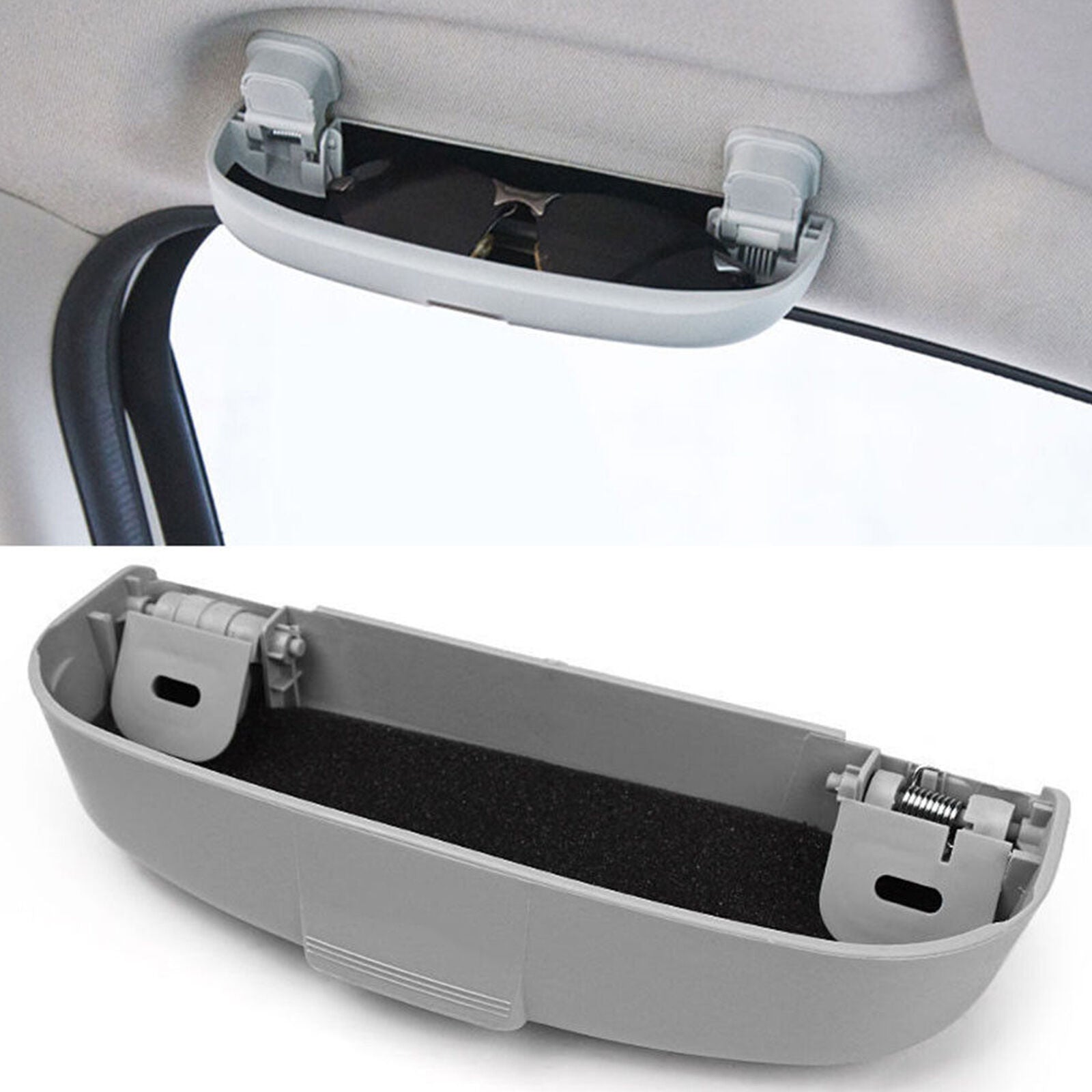Hot Auto Accessories Car Sunglasses Holder Glasses Case Cage Storage Box
