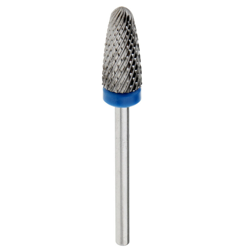 Tungsten Steel Nail Art Burr File Polishing Head Electric Drill Bit Grinding