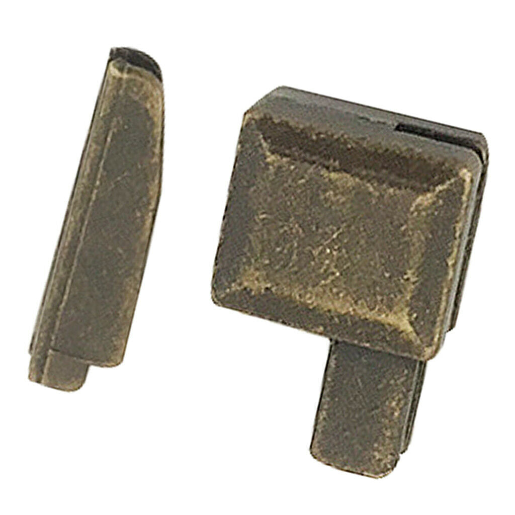 40Sets #5 Metal Zipper Latch Slider Retainer Bottom Stopper Insertion Pin