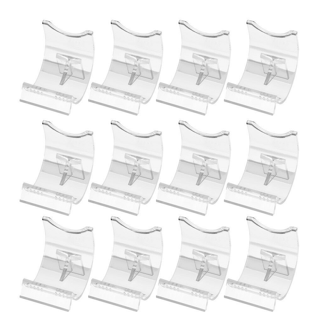 12PCS Lighter Display Stand Clear Acrylic Easel Holder for Lighters Fashion