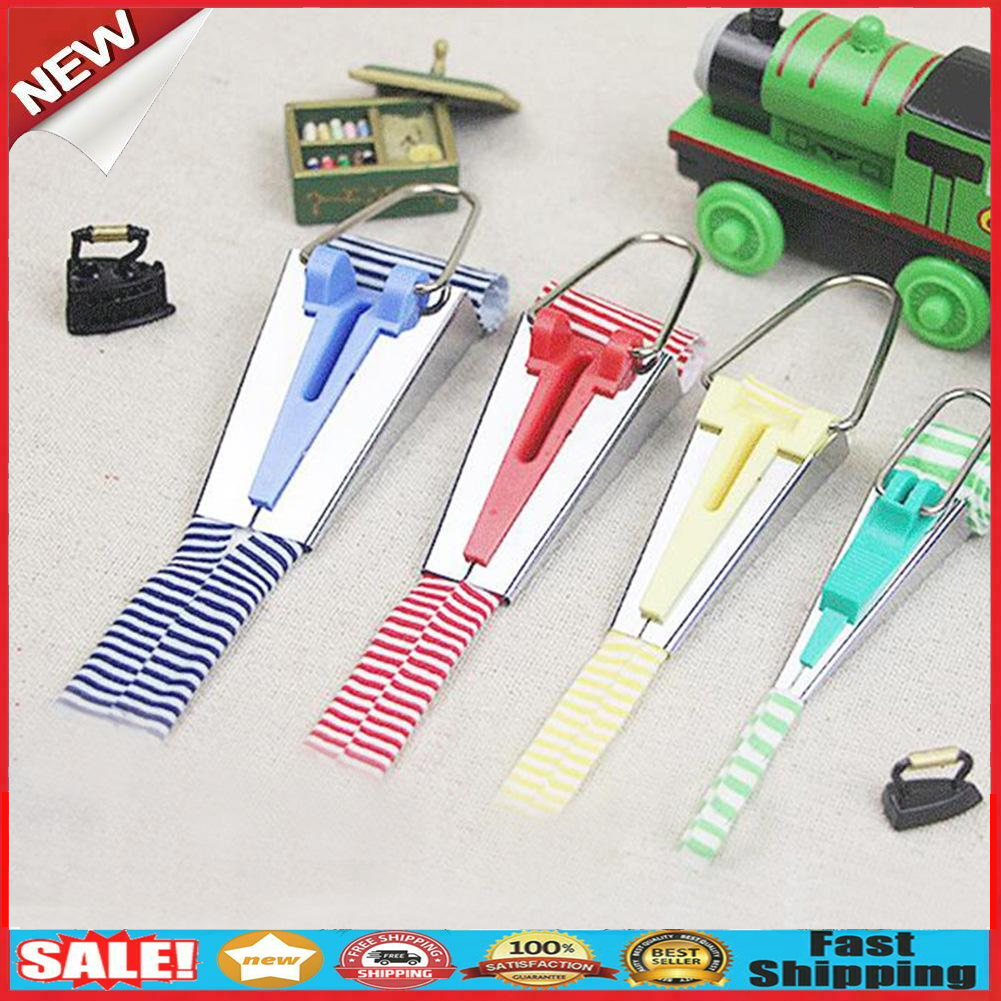 5pcs Bias Tape Makers Binding Patchwork Quilting Hemming Sewing Accessory @