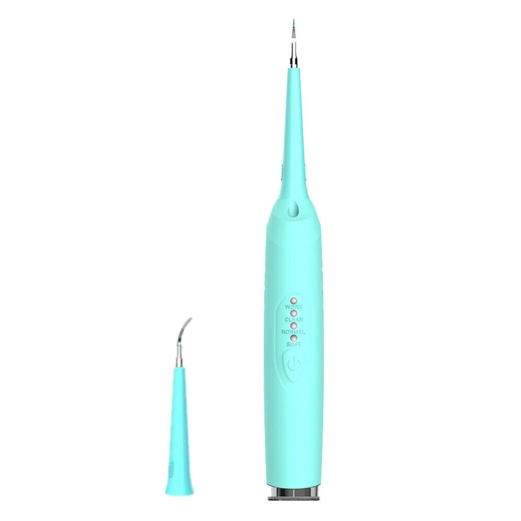 Ultrasonic Electric Tooth Cleaner USB Rechargeable Tool Floss Teeth Cleaning