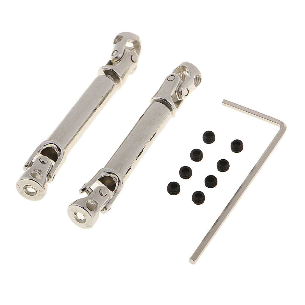 RC Car Metal 50-70mm Drive Shaft and Screws Set for 1/16 WPL RC   Truck
