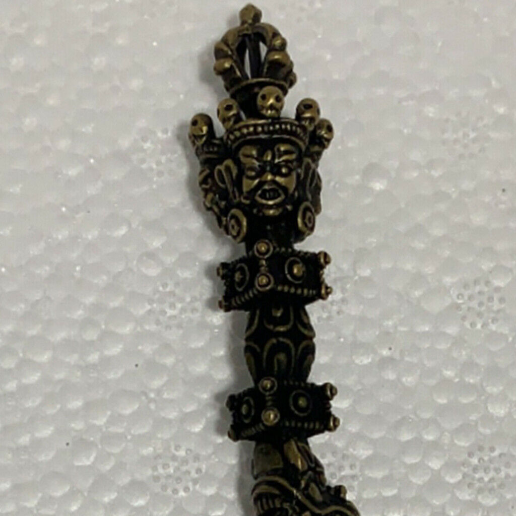 Amulet Phurba Vajra Dorje Handmade Pendant Necklace Tibet Buddhist Decor
