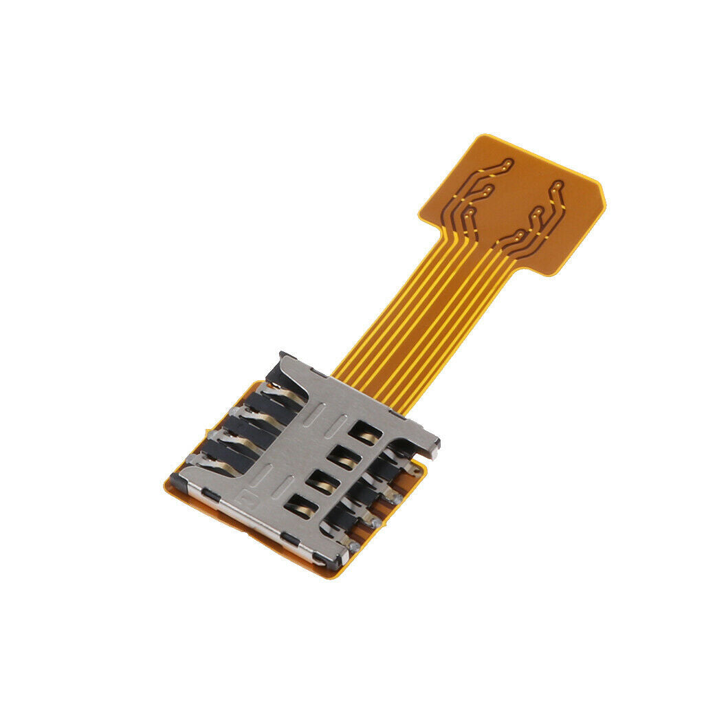 External Dual Micro SIM-Card Card Card Adapter Extender Slot Cellphone