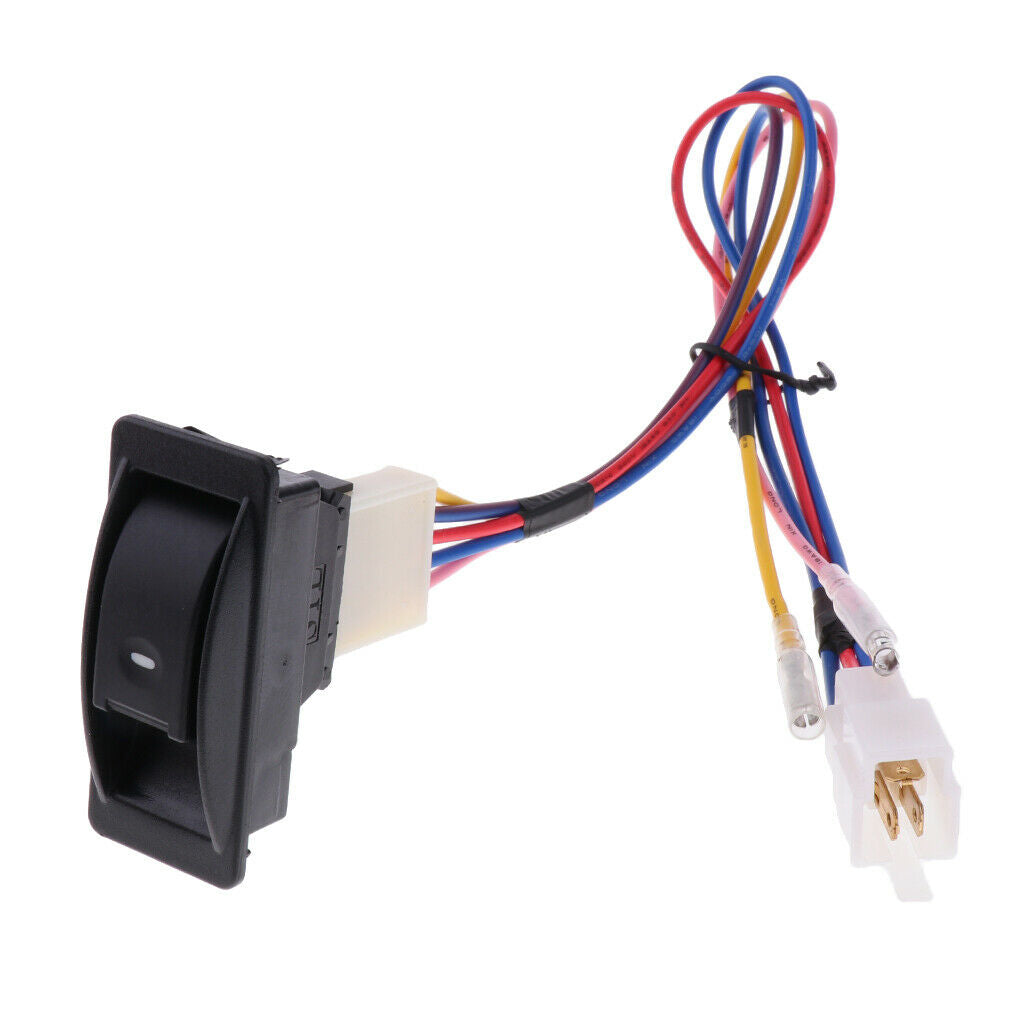3pcs Car Window Lifter Control Switch with Wire Harness