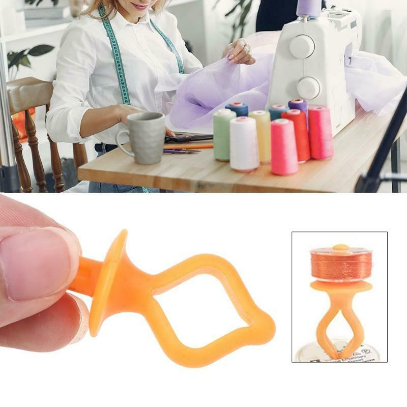 12pcs Bobbin Holder Thread Spools Sewing Tools for Type A L M Bobbins Embroidery