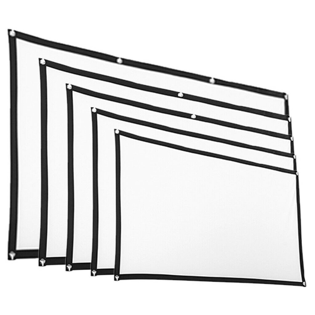 16/9 Polyester Projector Screen Film   Home Cinema Projection 84 inch