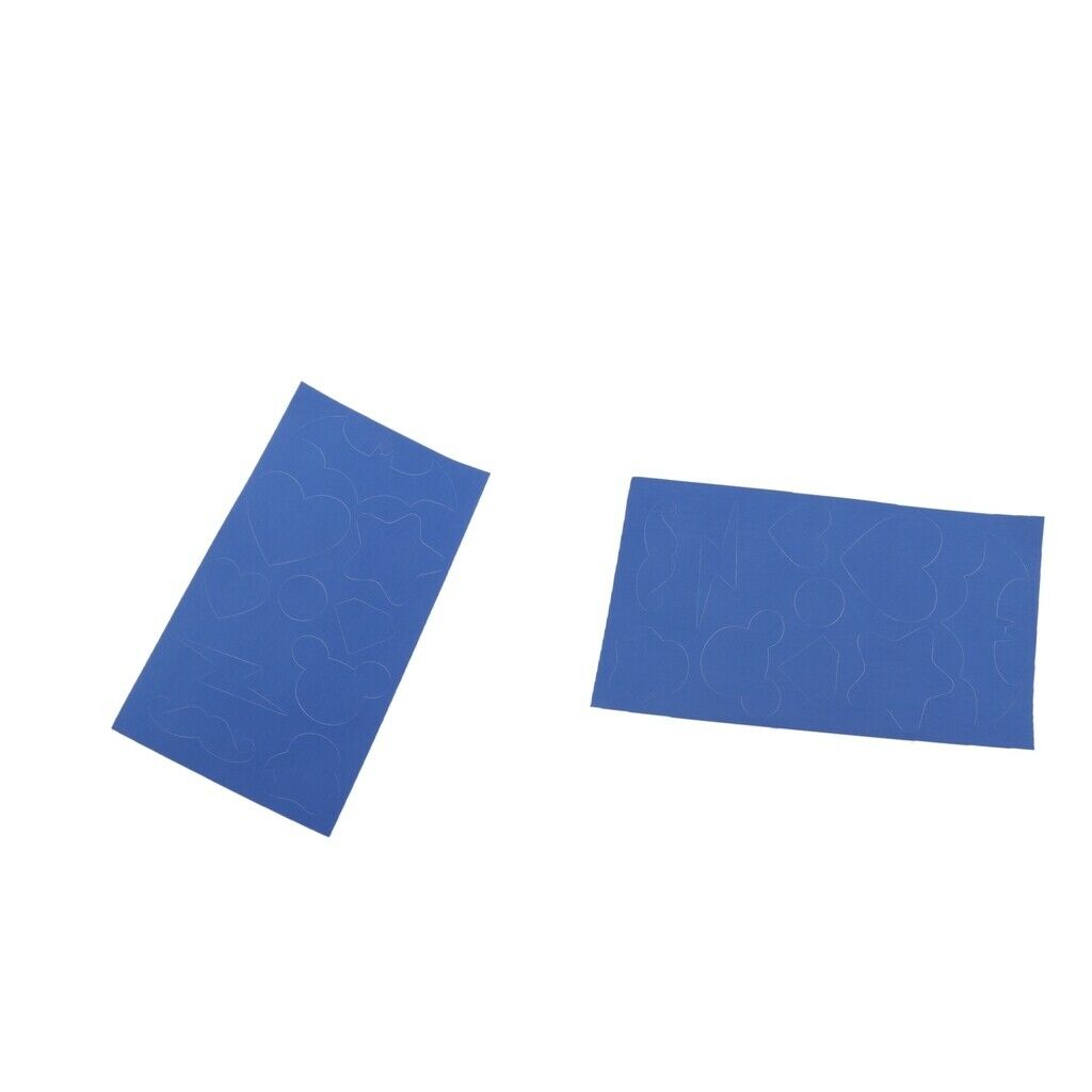 Set of 2pcs Uncoated Nylon Rain Jacket Repair Patches with Outside