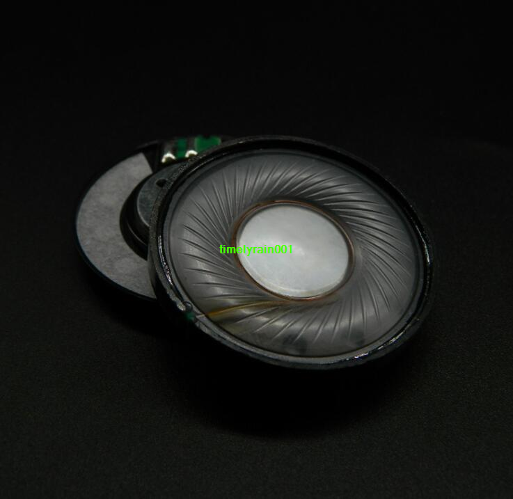 2pcs 0.25W 32Ω 40mm headphone speaker Headset Head-mounted subwoofer unit