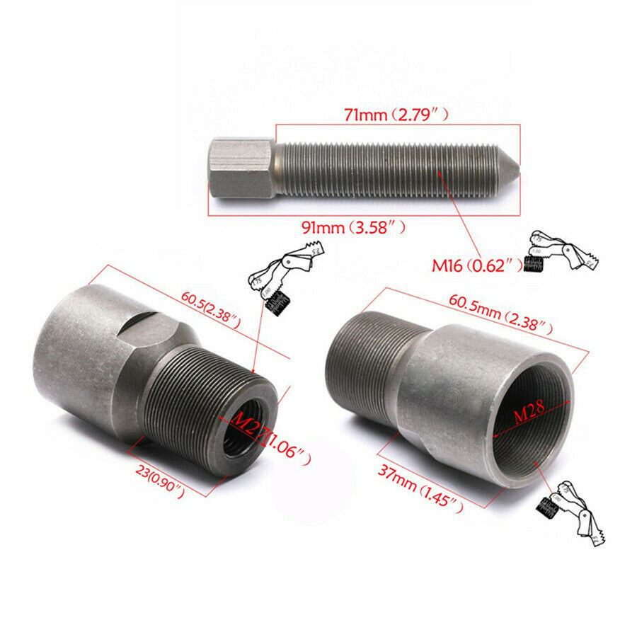27mm Metal Motorcycle Flywheel Puller Stator Roller Puller Tire Repair Tool