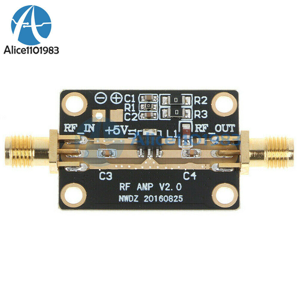 Low Noise LNA 0.05-4G NF=0.6dB RF amplifier FM HF VHF/UHF Ham Radio Durable