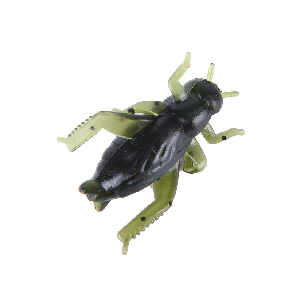 20X Soft Fishing Lures Pesca Lightweight Cricket Insect Lure Simulation Baits Wn
