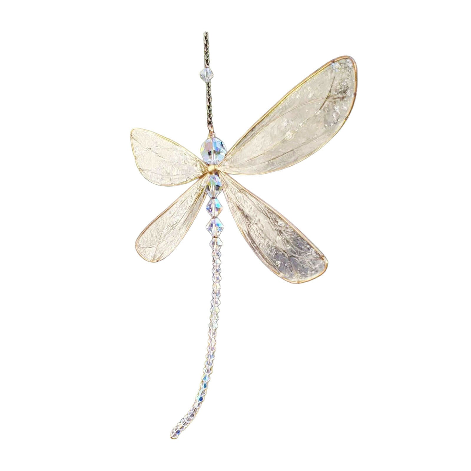 Suncatcher Windchime Curtain Dragonfly Window Hanging Mobile Feng Shui