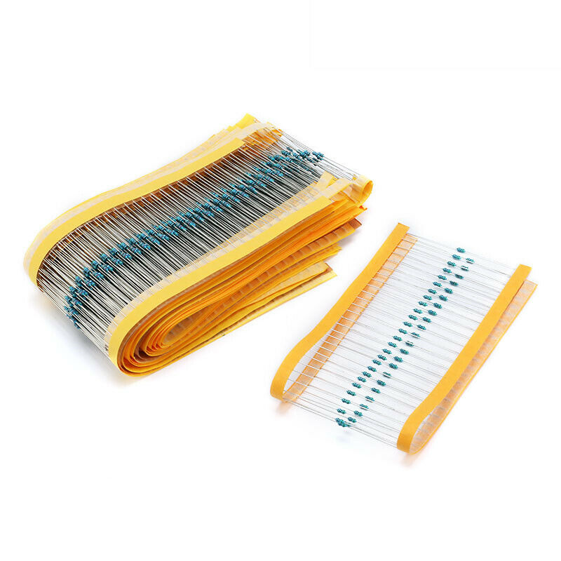 180pcs 1/4W 0ohm-10ohm component package five-color ring Resistors package