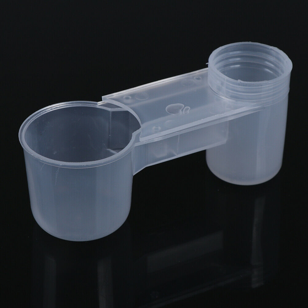 Pet Bird Plastic  Drinker Feeder Water Bottle Cup cat Chicken Pig Ad