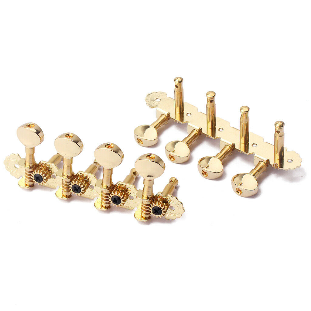 Iron Machine Heads W/ Zinc Alloy Tailpiece for Mandolin Replacement Parts