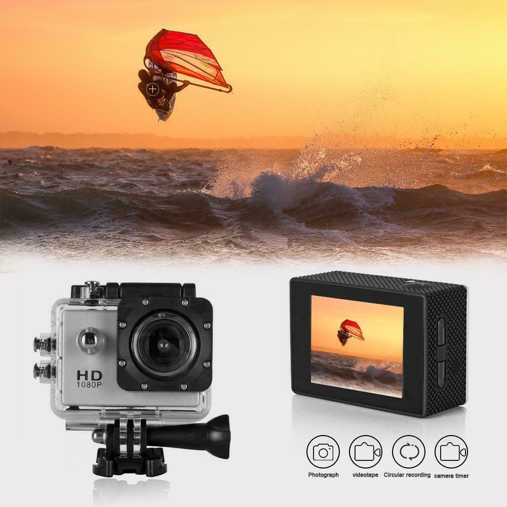 G22 Action Camera 30m Waterproof HD 1080P 2.0inch LCD 120 Degree Camera @