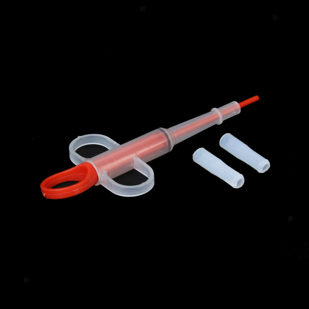 2pcs Dog Cat Capsule Tablet Grip Tip Pill Gun Syringe Aid Piller Pusher Doser