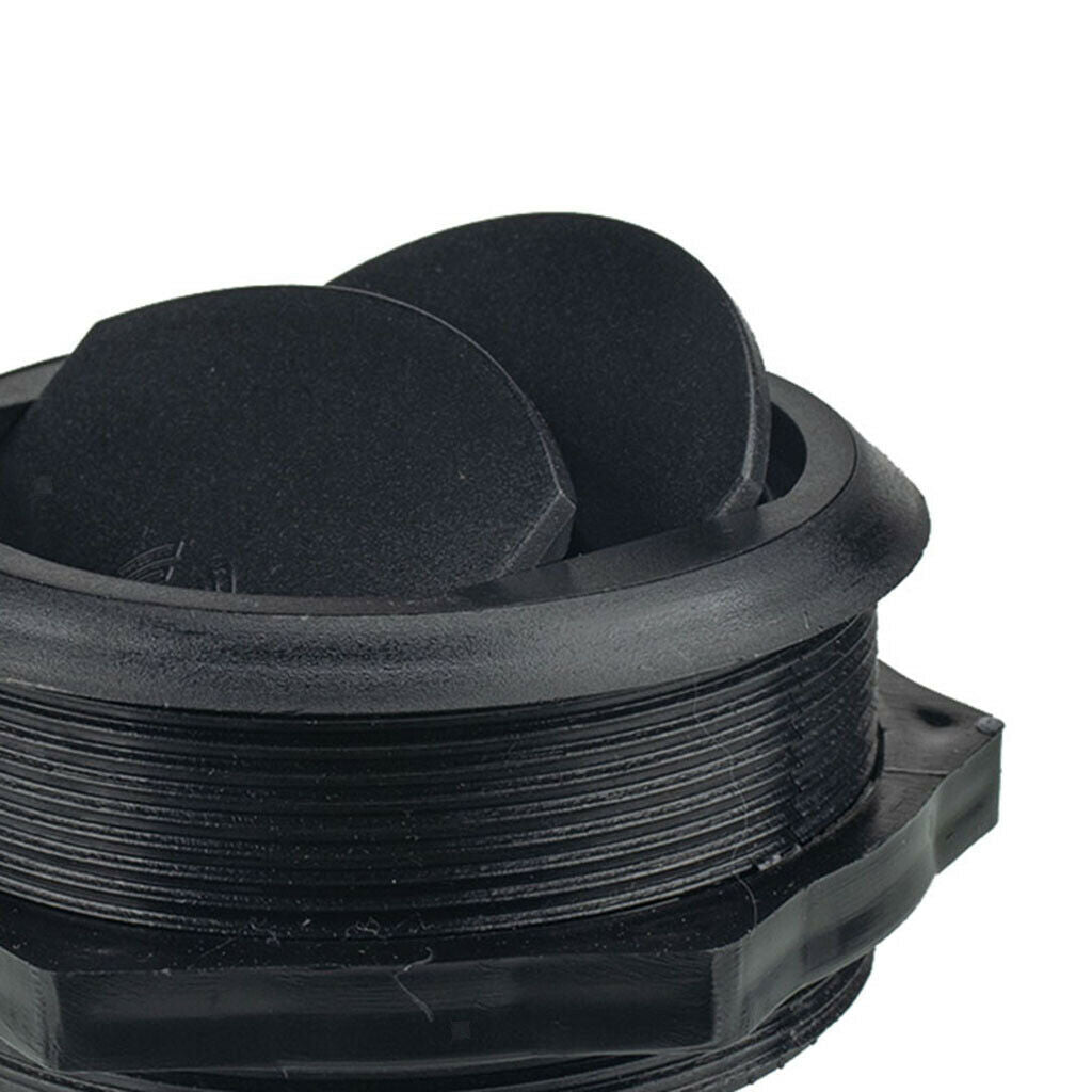 1.81in Universal A/C Air Outlet Vent For RV Bus Gray Repair Kit Outline 82mm
